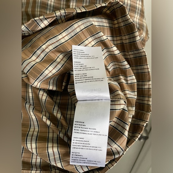 NEW UMBRO SLAM x JAM PENALTY CULTURE plaid beige masked hoodie anorak jacket - Picture 8 of 16